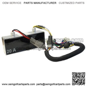Voltage Reducer 36V-48V to 12V 20 Amp for Club Car Precedent Golf Cart
