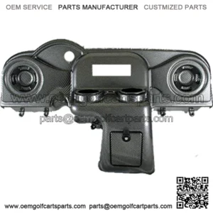 Golf Cart Radio Console Carbon Fiber Dash for EZGO RXV 2008 and Up