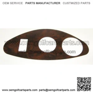 EZGO RXV Freedom Woodgrain Key Switch Cover Plate