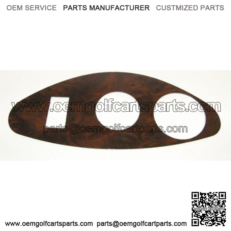 EZGO RXV Freedom Woodgrain Key Switch Cover Plate