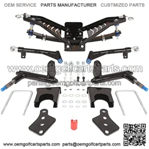 Golf Cart 6 inch Heavy Duty A Arm Lift Kit for Club Car Precedent 2004-up Electric or Gas