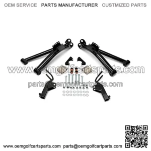 6" A-Arm Lift Kit Compatible with 1985-1995 YAMAHA Golf Cart G2 / G9 Electric/Gas Model Powder Coated