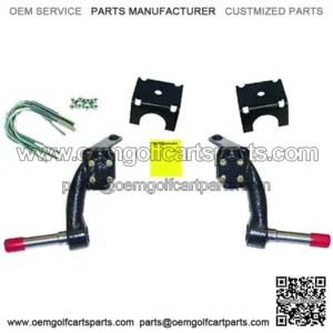 EZGO TXT Golf Cart Lift Kit, 6" Spindle Lift Kit for 1994.5-2001.5 Gas