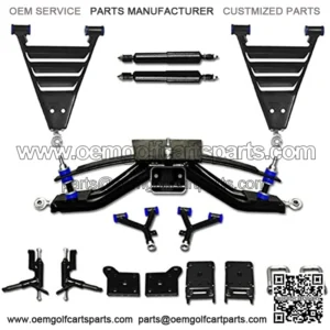 EZGO RXV Golf Cart 6 Inch Heavy Duty A Arm Lift Kit | Compatible with 2008-2013.5 Gas & Electric Models