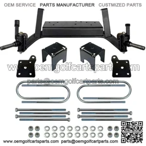 Golf Cart 5 inch Drop Axle Lift Kit for EZGO TXT