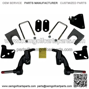 EZGO RXV Golf Cart Lift Kit, 3" Spindle Lift Kit for 2008-2013 Gas
