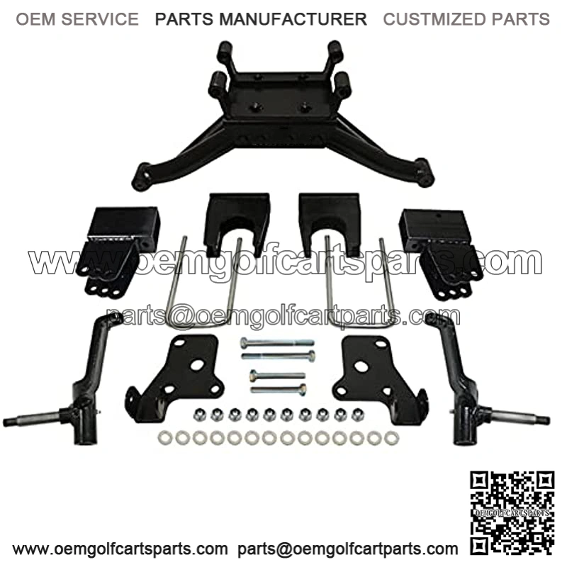 EZGO RXV Electric Golf Cart Lift Kit 6" A Arm 2008-2013