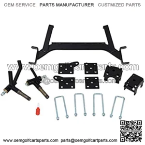 EZGO TXT 5 inch Drop Axle Golf Cart Lift Kit (Fits 2001.5-2013 Electric Models)