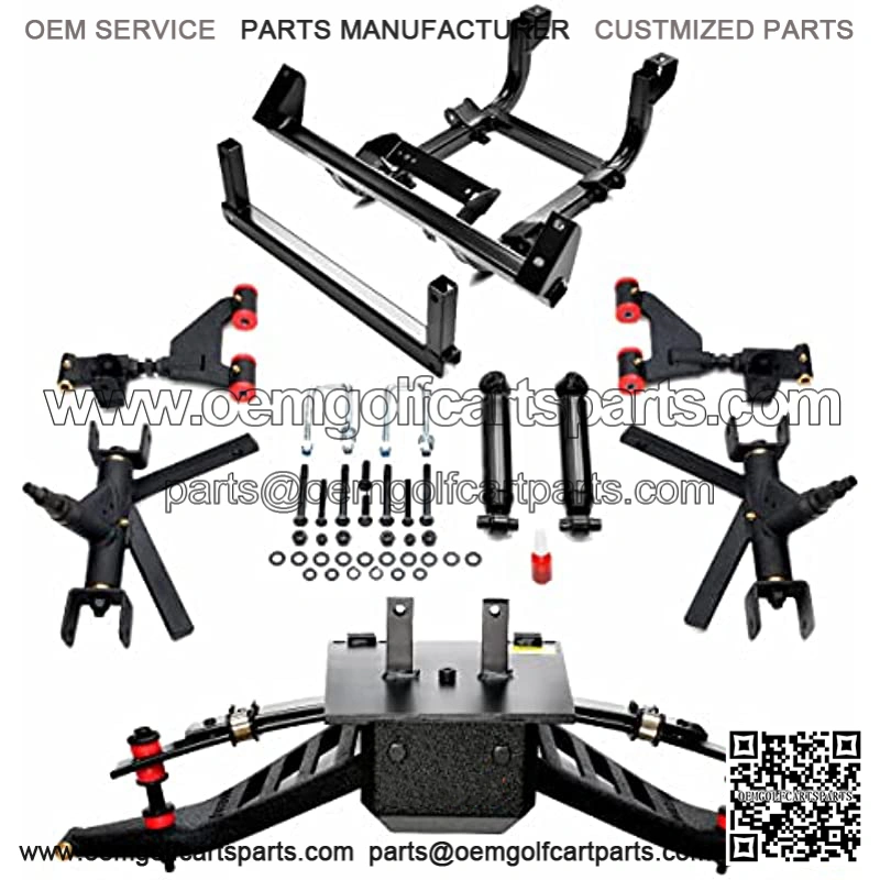 4" Golf Cart Lift Kit for Yamaha Drive2 (2017-Up) with Independent Rear Suspension