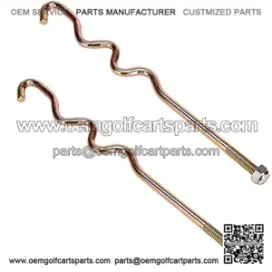 Golf Cart Battery Hold Down Rods Kit for Club Car Precedent 2008.5 & Up OEM#103374801 103357701