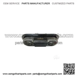 Golf Cart Carbon Fiber Console With Pyle Marine Receiver Pyle Speakers & Antenna