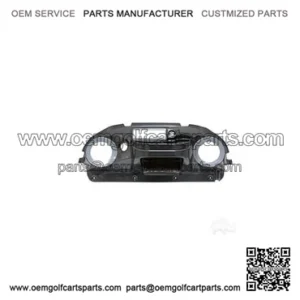 Club Car Tempo Precedent Dash Deluxe With Radio Speaker Cutout Carbon Fiber