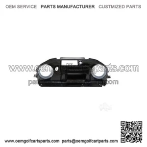 Club Car Tempo Precedent Dash Deluxe With Radio Speaker Cutout Paintable ABS