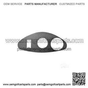 EZGO RXV Freedom Dash Cover Plate Carbon Fiber