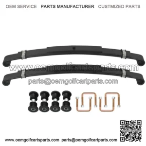 Heavy Duty Rear Leaf Springs for EZGO TXT 1996-2013 Golf Cart (Set of 2)
