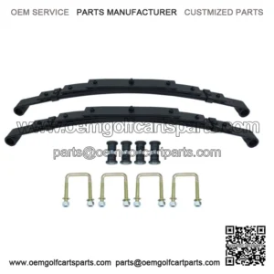 New Golf Cart Rear Heavy Duty Spring Kit 4-Leaf Fits 1994-2009 EZGO TXT