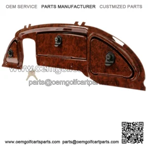 Dash  For 2008.5-Up Golf Cart Club Car Precedent Tempo Onward Wood Grain Look