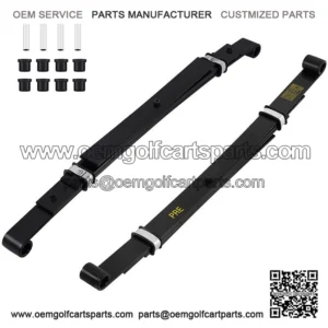 Heavy Duty Leaf Springs for Club Car Precedent Golf Cart (4 Leafs Rear set of 2)