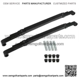 Rear Heavy Duty 4 Leaf Springs Fit for Club Car Precedent 2004-up Golf Cart