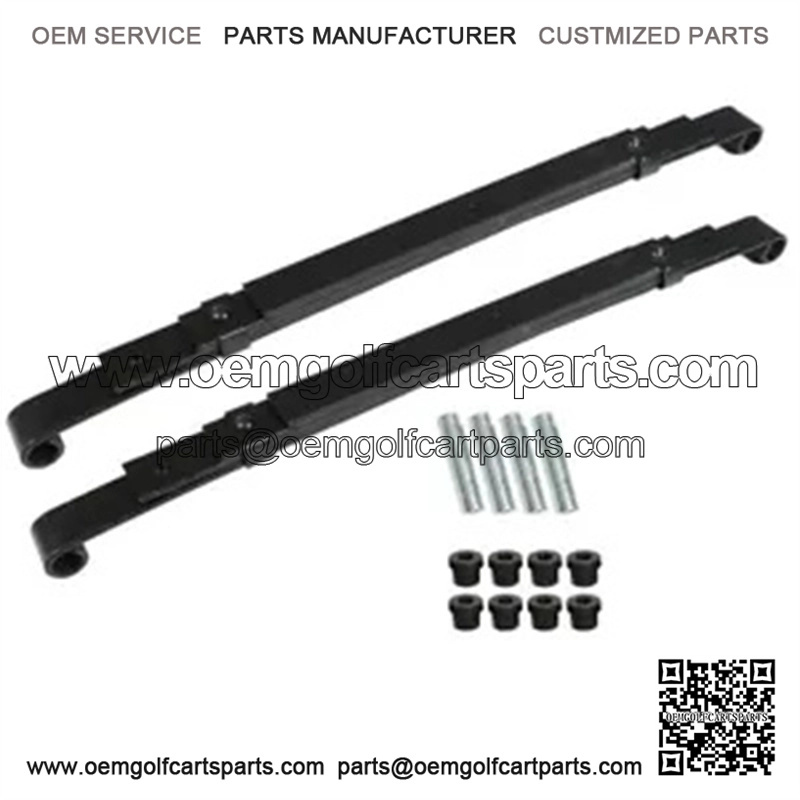Rear Heavy Duty 4 Leaf Springs Fit for Club Car Precedent 2004-up Golf Cart