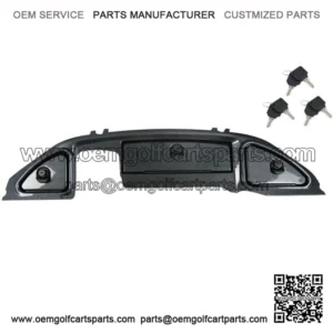 Golf Cart Carbon Fiber Dash W/ Locking Doors For Club Car Precedent 2008-Up