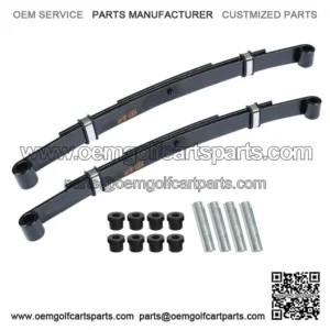 Heavy Duty Rear Leaf Springs Fit For Ezgo TXT GAS 1996-2013 Golf Cart (Set of 2)