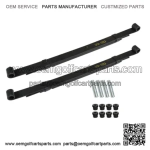 Set of Rear Heavy Duty For Club Car Precedent Golf Cart Leaf Springs 2004-up