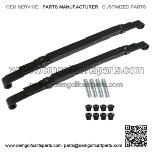 Set of for Club Car Precedent Golf Cart Rear Heavy Duty Leaf Springs - 2004-up
