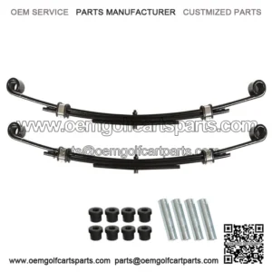 Fits For E-Z-GO TXT 1996-2013 Golf Carts Heavy Duty Rear Leaf Springs -Set Of 2