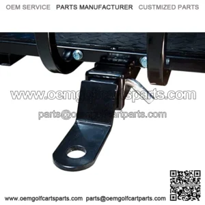 Golf CART Trailer Hitch, FITS ON Backseat FOOTREST- Club CAR, EZGO, Yamaha