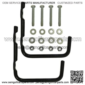Golf Cart Safety Grab Bar Utility Hooks