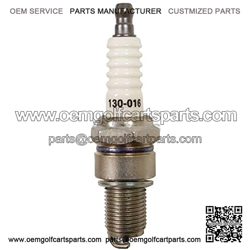 New Spark Plug 130-016 Compatible with/Replacement for Honda GX160QX2, GX120, GXV120, GX160,GXV160, GX200, GXV200, GX240, GXV240,GX270, GXV270, GX340, GXV340, GX390, GXV390, GX610 08981-999-000