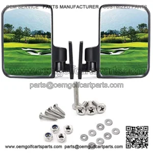 Golf cart Side Mirrors for Club Car Yamaha and Others