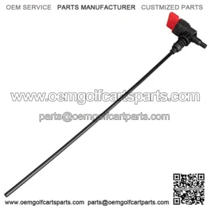 Fuel Siphon Pick Up Tube for Club Car Precedent 2009-up Gas Golf Cart, with Shutoff Valve, Replace OEM 1033723-01 103372301 8405