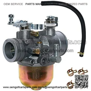 J24-14101-01 CARBURETOR ASSY Compatible with Yamaha Gas for Cart Club Car G1 2-Cycle 2-Stroke Engine Carb 1983-1989 J24-14101-00