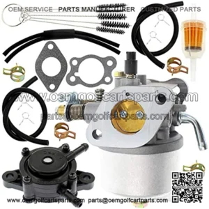 '- Carburador de repuesto para carrito de golf EZGO 295cc motor de 4 ciclos 1991-UP TXT MPT Medalist Marathon Freedom 26645G01 26645G03 26645G04 26725G01 26726G01 26727G01 603901 ST 350 Workhorse 800