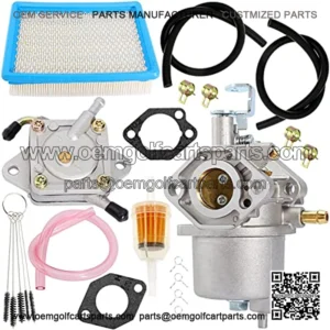Filtro de aire para carburador compatible con Kawasaki FE290 Golf Cart Gas Club Car DS Precedent Turf Carryall OHV 1016438 1016439 1016440 1016441 1016478 17552 1018056-01 1018056056056056 01 10 19056