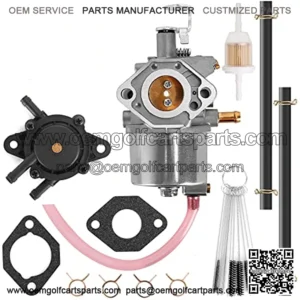 Carburetor Kit for Club Car DS, Precedent, Turf, Carryall Golf Cart 1996-UP Kawasaki FE350 Engine, Replace OEM 1016441-01 1018059-01 1019059-01 1035245-01