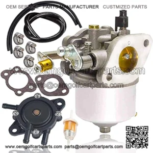 295cc Carburetor+Fuel Pump for EZ-GO Marathon Medalist TXT 4-Cycle Golf Carts 1991-up with 295cc Engines 26645-G01, 26645-G03, 26645-G04, 72558-G02, 72558-G03, 26726-G01, 26727-G01, 603901 17553,New