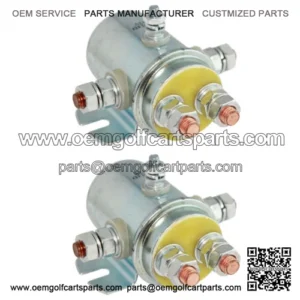 2 Solenoid Relay Switch For Winch Golf Continuous Duty 12V