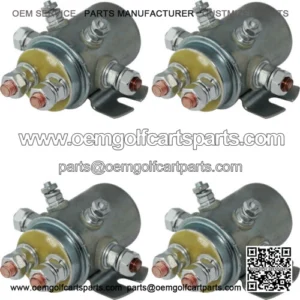 4- Continuous Duty SWITCH RELAY SOLENOID For Winch 12V 6-Terminal
