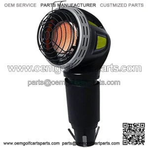 Mr. Heater F242010 MH4GC Golf Cart Heater,Silver and Black