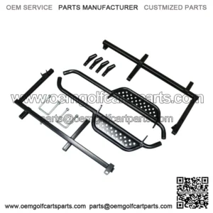 Heavy Duty Nerf Bars / Running Boards for EZGO RXV 2008+ Golf Cart (Set of 2)