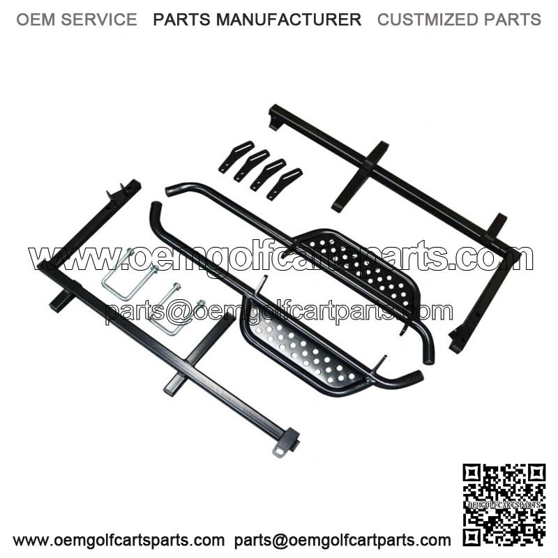 Heavy Duty Nerf Bars / Running Boards for EZGO RXV 2008+ Golf Cart (Set of 2)