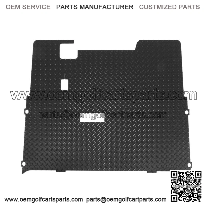 E-Z-GO TXT Golf Cart Rubber Diamond Plate Floor Mat