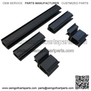 Revenge Golf Cart Parts & Accessories Replacement Hardware Kit for Club Car DS Windshields 1981 Thru 1999