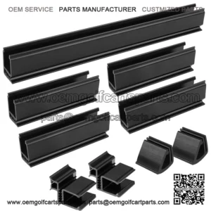 Club car DS 1982-2000.5 Fit for 1"x1" Tube Include Windshield Sash Clips, Windshield Retaining Clips, Windshield Bottom Kit OEM# 102005801/102005901 /102005701/102163001