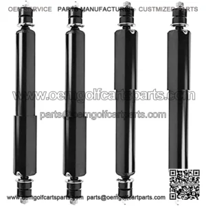 4 amortiguadores delanteros traseros de repuesto para EZGO TXT Medalist Golf Cart Gas y Electric 1994-2001