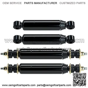 Golf Cart Shocks for Club Car DS Front and Rear Shock Absorbers for DS G&E 1988-up, Precedent G&E 2004-up, for 88-08 Electric 97-08 Gas Model 1014235 1014236 1010991 1015813 1013164