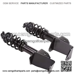 Golf Cart Front Shocks Absorber Set Fits Yamaha DRIVE G29 Golf Carts Passenger Side and Driver Side. Gas & Electric Carts. OEM # JW2-F3390-00-00 JW2-F3350-00,Control Arm Delta A-Plate for Club Car Precedent Golf Carts (2004+) 102287301/103388501,Golf Cart Front and Rear Shock Absorbers for EZGO TXT Golf Carts 1994+, Replaces OEM# 76418-G01, 70248-G01, 70324-G01, 76419-G01 - Set of 2,MODZ? Flip4 Club Car DS Golf Cart Rear Seat Kit ?C Buff,Golf Cart Yamaha King Pin and Bushing Kit Fits Yamaha(G&E) G2/G8/G11/G14/G16/G19/G20 Yamaha Steering Knuckle Kingpin and Bushing Kit OEM #J55-F3516-00, J38-23528-00,J38-23527-00